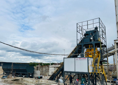 Осуществлена поставка бетонного завода YSC – 120 (Московская область, г. Троицк)